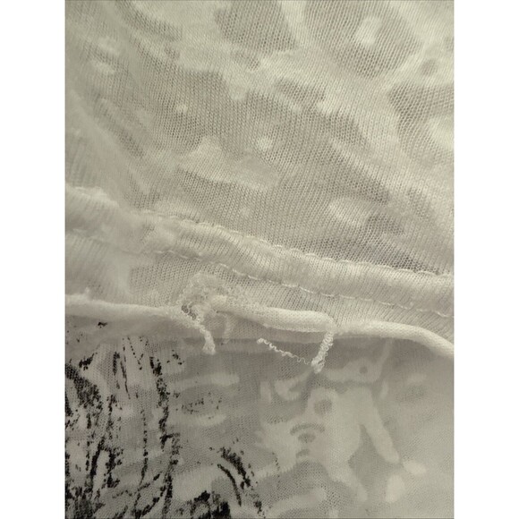 Panhandle Rock Roll T Shirt Womens Small Cowgirl Beaded Hoodie Y2K Gothic Biker - Picture 13 of 13